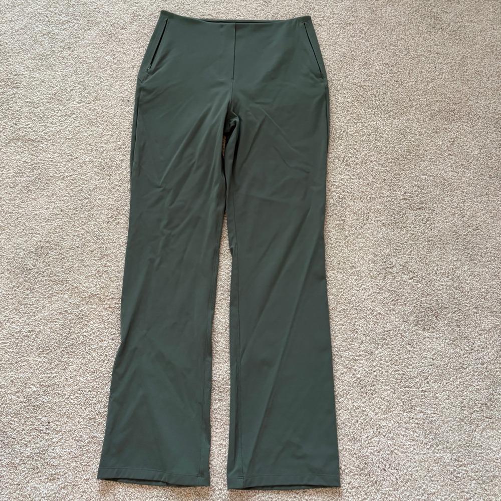 Lululemon Smooth Fit Pull-On High-Rise Pant Dark Forest Green W5EGSS Size 8